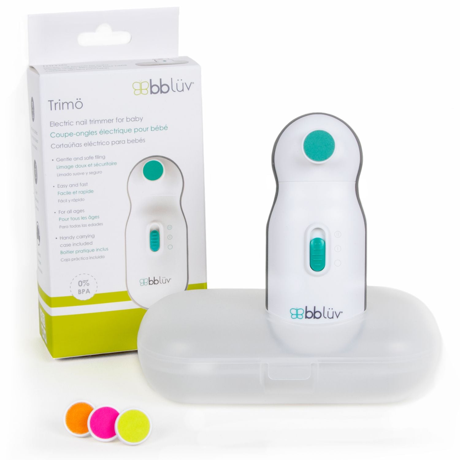 Bbluv - Trimo - Electric Nail Filer For Babies And Toddlers